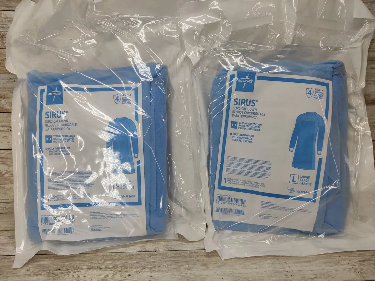Sterile Surgical Gown package